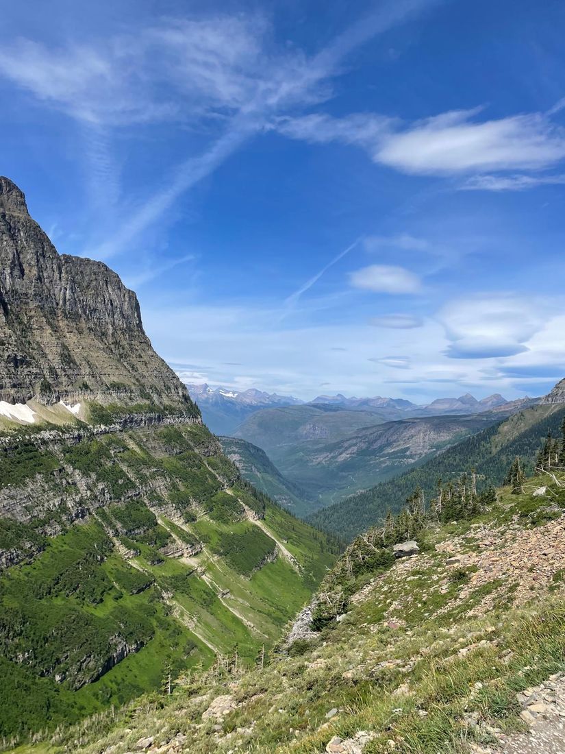 Glaciated valley